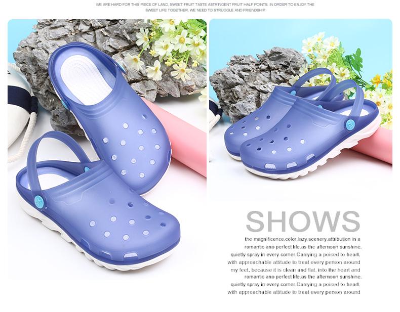 Merampus mùa hè mới cho nam giày chống trượt tốc độ Dit lỗ giày nam dép đi biển giày puma nam