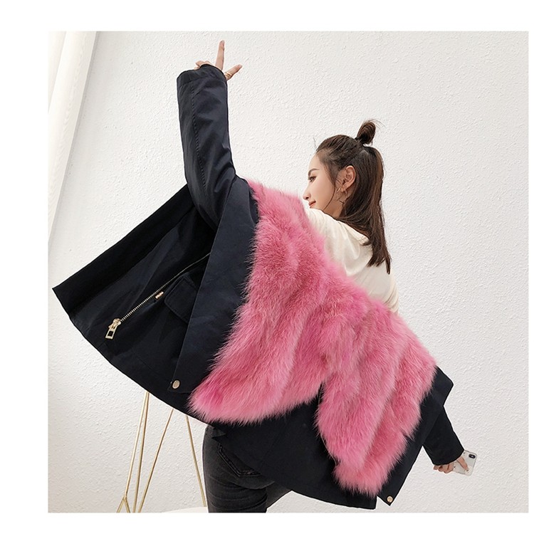 Manteau de fourrure femme - Ref 3174058 Image 17