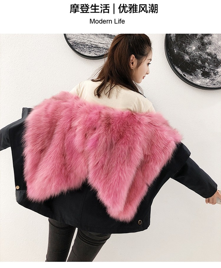 Manteau de fourrure femme - Ref 3174058 Image 7