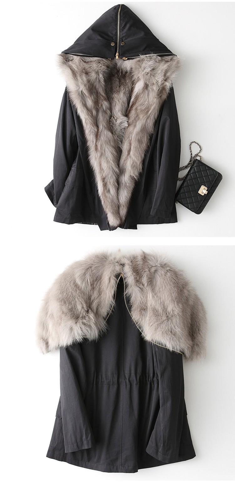 Manteau de fourrure femme - Ref 3174058 Image 12