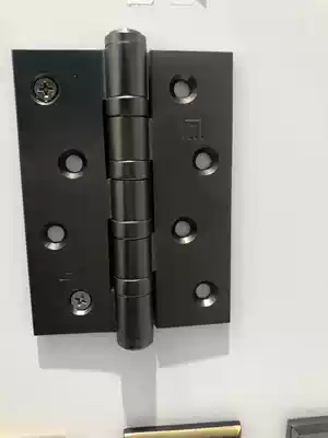 Famous Mute Lock Copper Hinge Matte Gun Color Thick Mute Hinge Color Thick Mute Hinge Ball Bearing