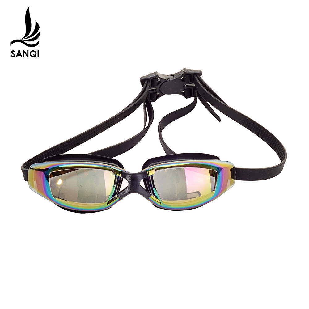 Kính bơi Sanqi nam và nữ chuyên nghiệp độ phân giải cao đua lặn không thấm nước và kính chống cận thị sương mù với độ - Goggles