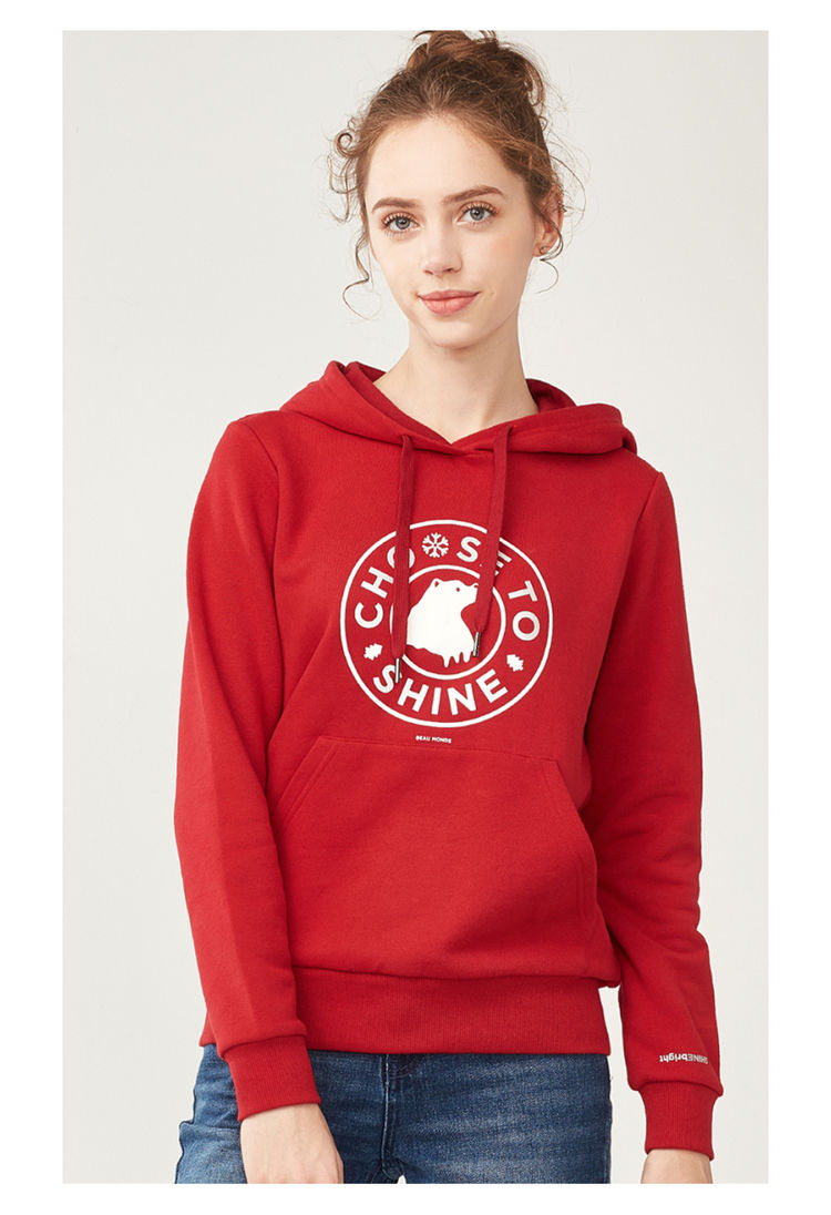 Sweatshirt femme GIORDANO    en Coton - Ref 3217554 Image 21
