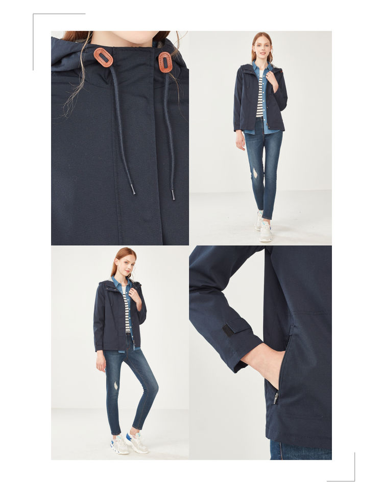 Trench pour femme GIORDANO    en Polyester en Polyester - Ref 3227553 Image 23