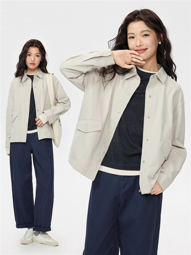 Демисезонная рубашка, трикотажная куртка для отдыха