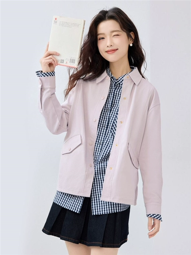 Демисезонная рубашка, трикотажная куртка для отдыха