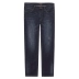Quần Giordano Quần jean nam Giặt quần thun cotton cho nam Quần nam hẹp chân denim Quần 01118009 quần ngố nam Cao bồi