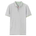 Giordano polo áo sơ mi nam màu sắc mới phù hợp với ngắn tay ve áo Paul áo sơ mi nam đơn giản POLO shirt 01018238 aso polo Polo