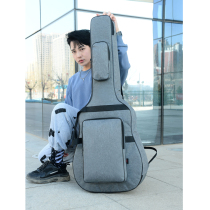 35 36 38 39 40 41 42 43-inch thickened waterproof acoustic guitar bag classical folk backpack bag