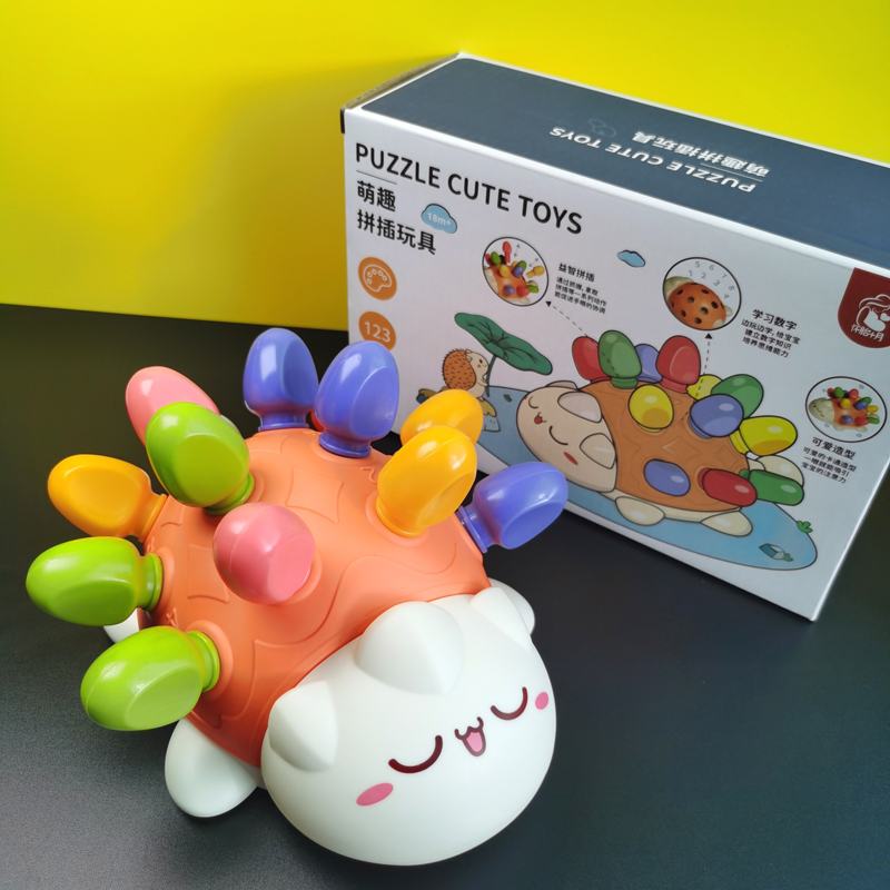 Baby's fine action focuses on training and puzzle children early teaching 1 - 3 years old puzzle hands - eye coordination toys