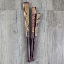 Blank fan Xuan paper folding fan blank Xuan paper folding fan face handwriting sprinkle gold fan fan face handwriting calligraphy