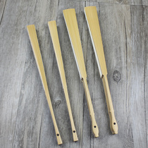 Water Mill Jade Bamboo Fold fan Wenfang to create fan Fan Bone Calligraphy Painting with Fan Bamboo Fan Bone Calligraphy and Painting Multi-Size