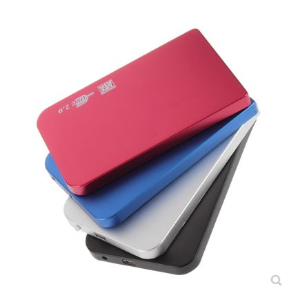 Metal portable hard disk box USB2 0 notebook serial port 2 5 inch SATA mechanical solid state computer protective shell