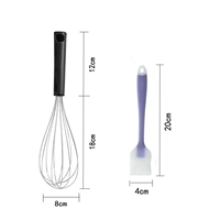 Силиконовая щетка+30см классика [Уровень 304]