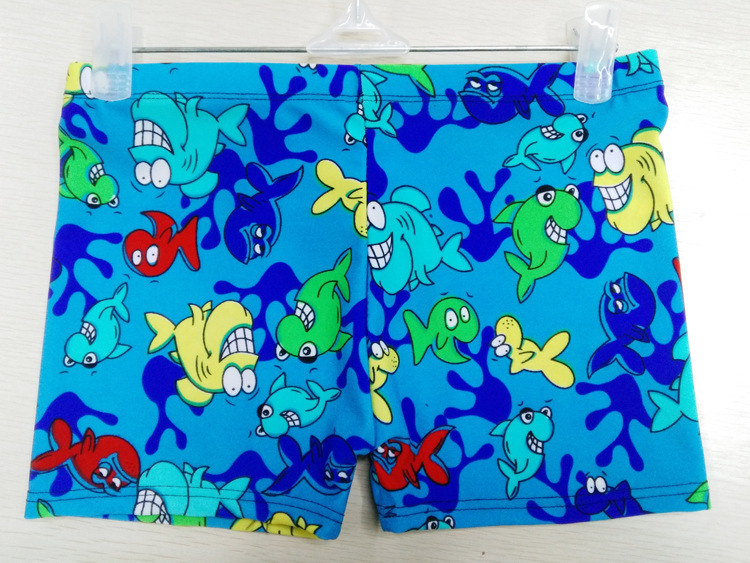 Đồ bơi trẻ em mới 2016 cho bé trai quần boxer quần bơi đồ bơi dễ thương hoạt hình đồ bơi bán buôn suối nước nóng - Nam bơi đầm quần đùi bơi nam