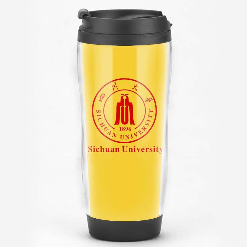 Sichuan University Souvenir Perimeter Custom School Badge Venomation Graduation Gift Student Mark Cup Kettle Water Mug