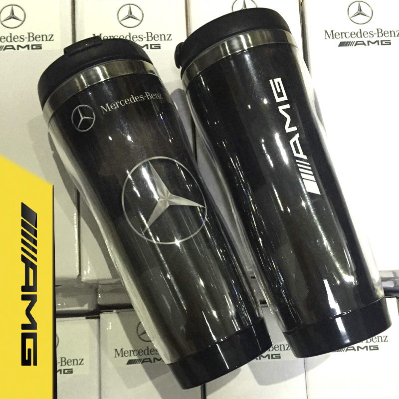 Customized Mercedes Benz car 4S shop car friends will auto show gift giveaway advertising souvenir car peripheral water cup cup