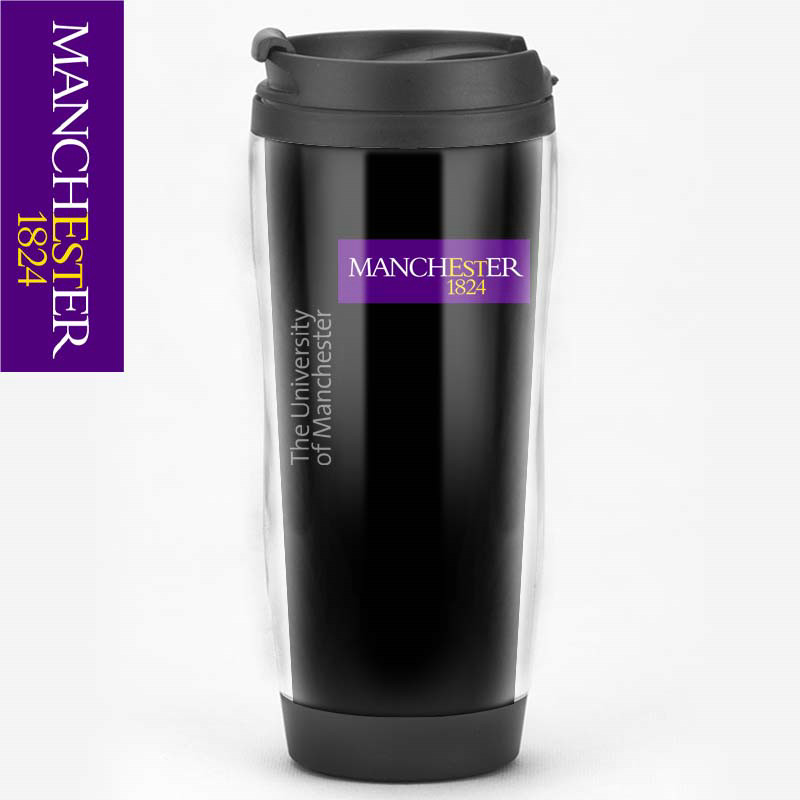 University of Manchester memorabilia British name Alumni Peripheral Campus Emblem LOGO Custom Gift Water Mug
