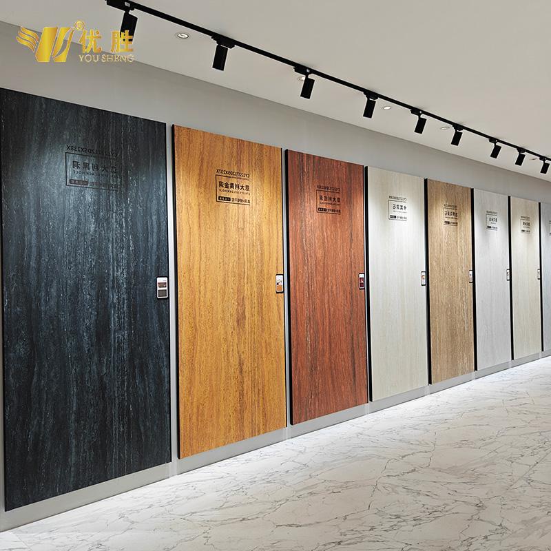 1200X2700 Italian Red and Black Gold Ancient Roman Rock Turkish Light Gray Beige Yellow Real Travertine Stone Slab