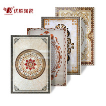 Living room parquet floor tile 800x800 Dining room puzzle tile Aisle entrance k gold cast crystal brick imitation waterjet carpet brick