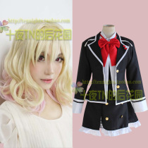 Ten Nights TN-Devils Lover Kosen Wick COS Wig Costume Clothes Uniform Headdress