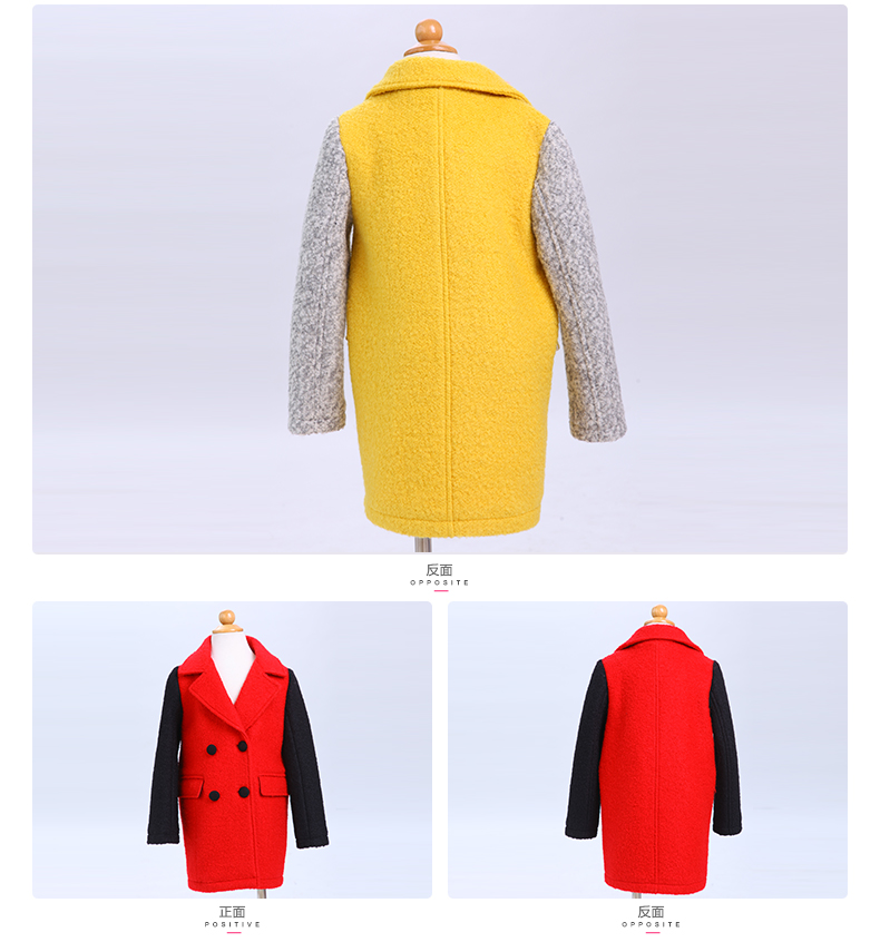 Manteau pour fille DEESHA en tweed - Ref 2161965 Image 25