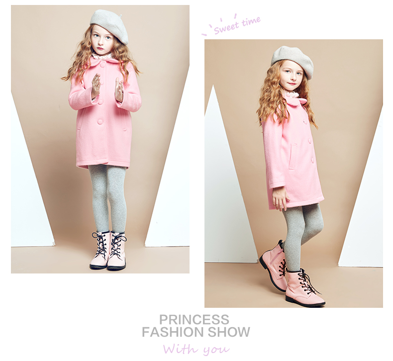 Manteau pour fille DEESHA en laine - Ref 2161740 Image 19
