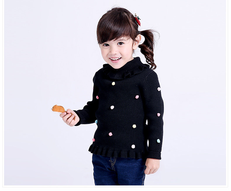 Pull fille DEESHA à manche longue - Ref 2105403 Image 17