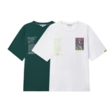 Летняя футболка с коротким рукавом для отдыха