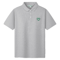(Stretch Ice Cotton) Mark Huafei breathable lapel Polo shirt mens 2024 summer new embroidered short-sleeved T-shirt
