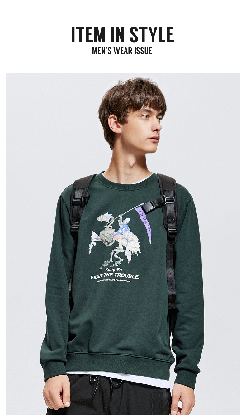 Sweatshirt homme MARK FAIRWHALE  MARK HUAFEI en Coton - Ref 3127447 Image 7