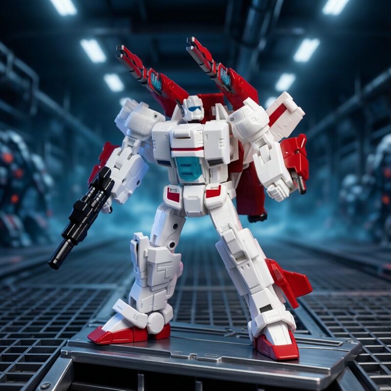 Tnt-01 Thunderbolt Red Flame Spaceship Space Guardian Skyfire Small Scale Transformation Children's Toy