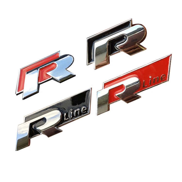 Volkswagen Golf 6 Golf 7 Car Label R tail Peateng CCR20 tail Label Rline Side Label Decorative Sticker-Taobao