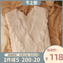 Very expensive fabric Japanese-style sweet kimono cotton pajamas spring and autumn womens new home wear 2021