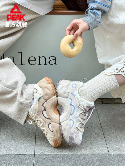 Peak Bagel-Schuhe Herbst und Winter Neue Freizeitschuhe Herrenschuhe Dickbesohlte erhöhte Studenten-Papa-Schuhe Damenschuhe Sportschuhe