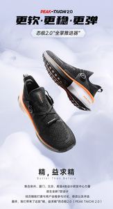 139.3元 包邮  PEAK 匹克 态极2.0 E02617H 男子减震跑步鞋