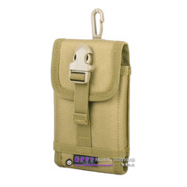 MOLLE accessory bag Army fan large screen mobile phone bag 5 5 inch 6 inch 6 3 inch mobile phone bag outdoor camouflage plug-in with bag