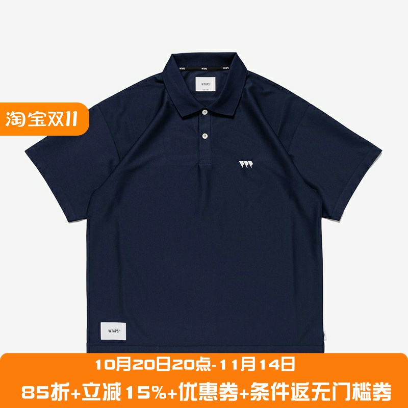 四季出品国仓WTAPS ACADEMY 02 SS POLY日系纯色休闲Polo衫男25SS评价
