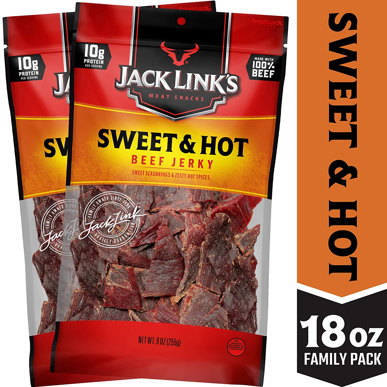 USA and New Zealand Jack Links Jack Links Beef Jerky Jack Links 255g beef