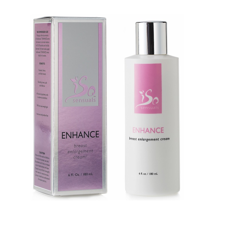 Now the United States IsoSensuals ENHANCE natural plump breast cream
