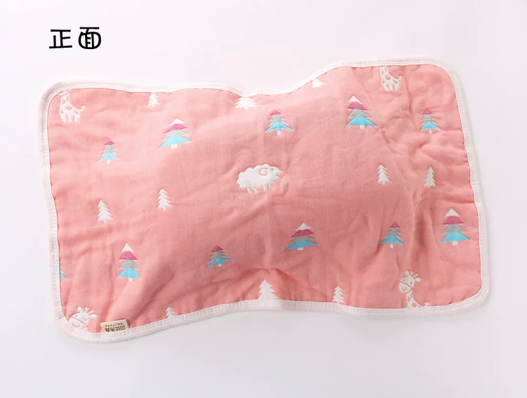 Gối bé bông Sáu lớp Gạc mồ hôi thoáng khí Trẻ sơ sinh Khăn gối cho bé Gối mềm dễ thương Ý tưởng từ khóa