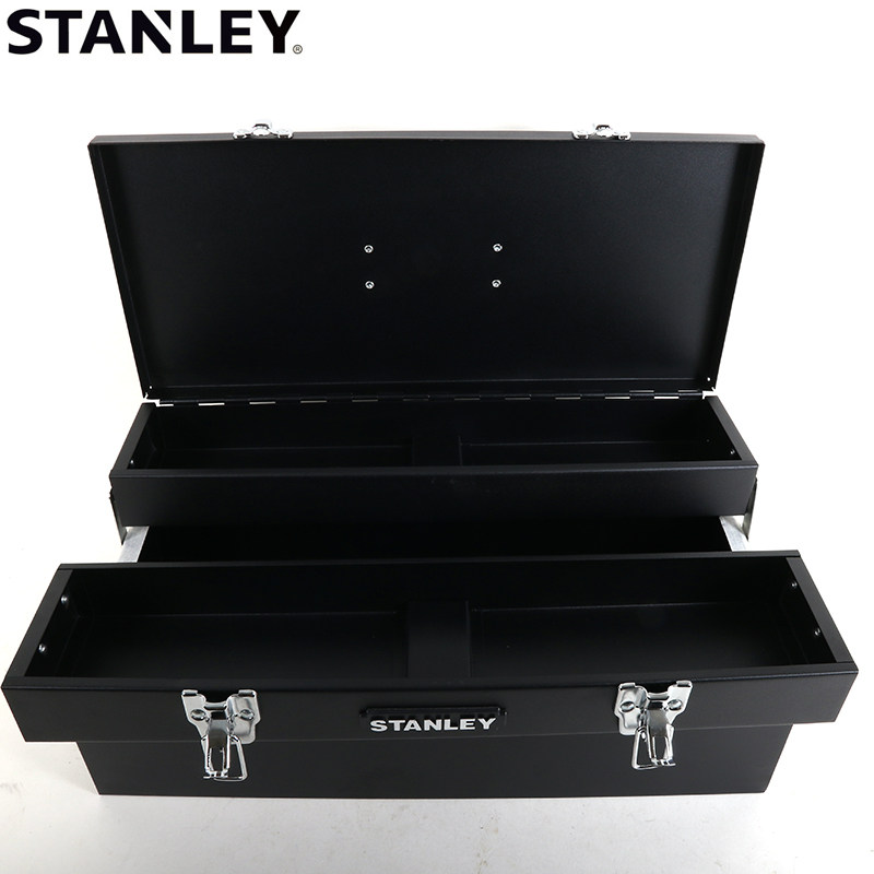 Stanley Toolbox 3 Tipping Bucket Sheet Metal Electrics Box Plus 460X205X170MM Thick Sheet box 94-192