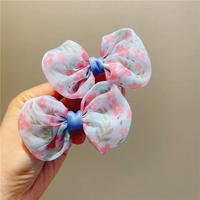 Пара голубых кругов волос