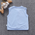 Bé trai mùa thu đôi vest cotton 9 tháng bé vest vest bé đơn mảnh ấm áp mùa xuân áo gile trẻ sơ sinh Áo ghi lê