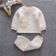 Bộ đồ lót nhiệt cho bé được may 0-6 tháng nam và nữ Đồ lót trẻ em bằng vải cotton 0 đồ ngủ 9 trẻ em 3 quần lót cho bé trai