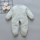 Mùa xuân và mùa thu tải những chiếc áo cotton mỏng cho trẻ em 0-3 tháng tuổi nam nữ quần áo ấm cho trẻ sơ sinh romper mùa đông 9