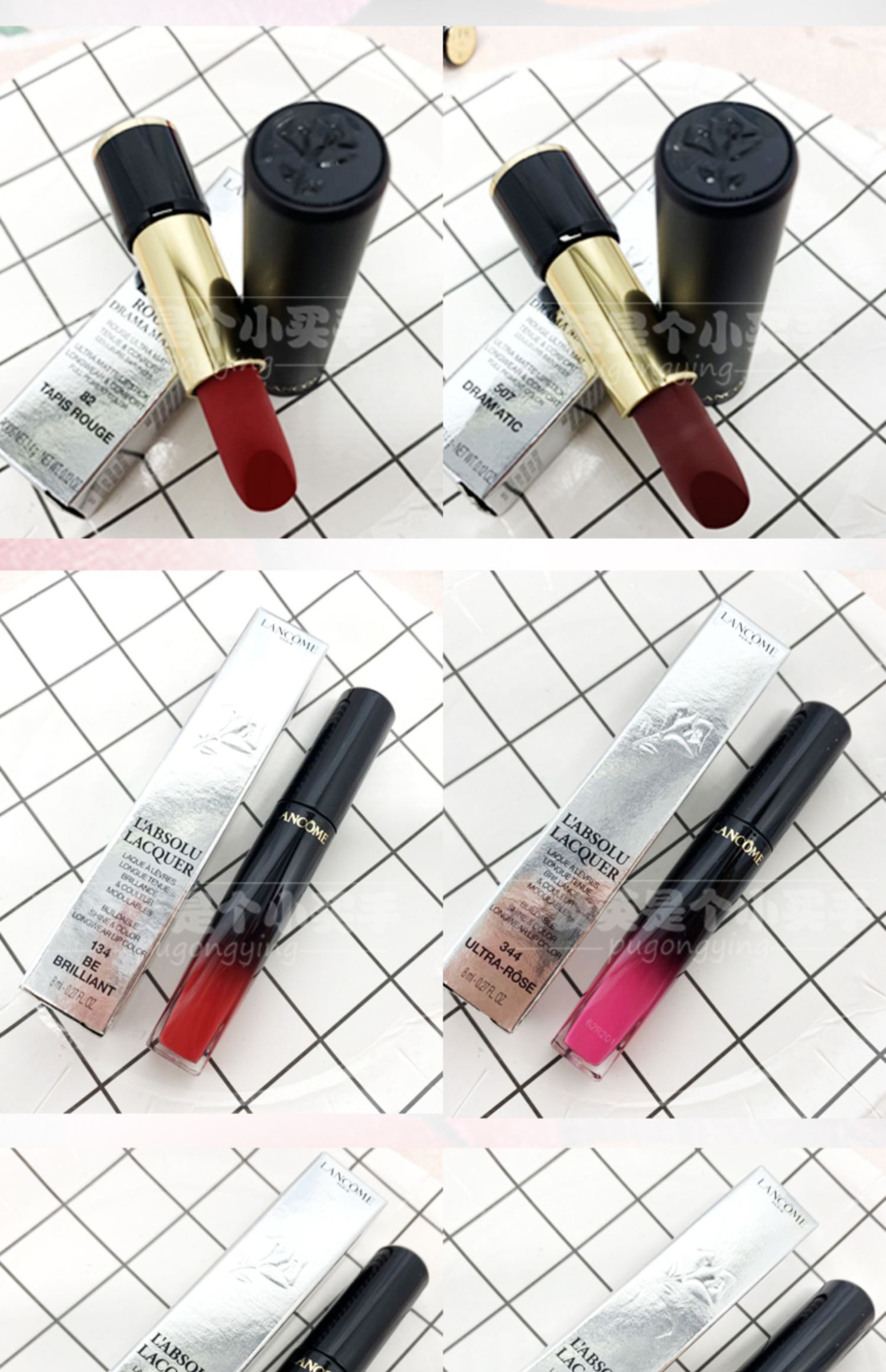 Lancôme Lancôme Pure Matte Son môi 505/134/196/506/506/178/290 Limited - Son môi son dưỡng dior