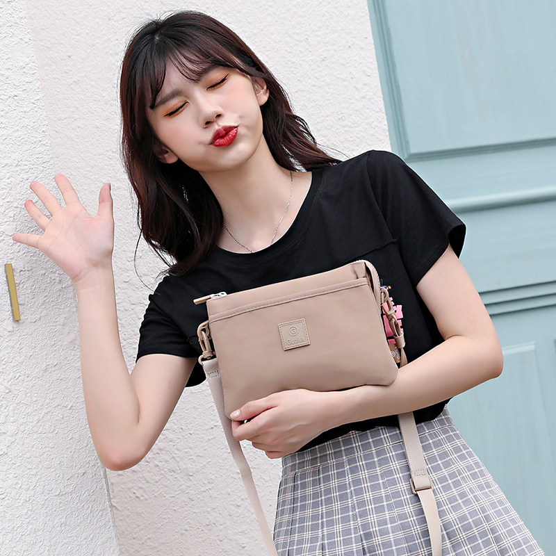 Gudika nylon cloth messenger bag 2021ins new fashion trend casual clutch multi-compartment shoulder bag