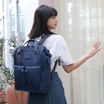 GUDIKA nylon cloth backpack 2021 commuter large-capacity travel backpack female university high school student schoolbag