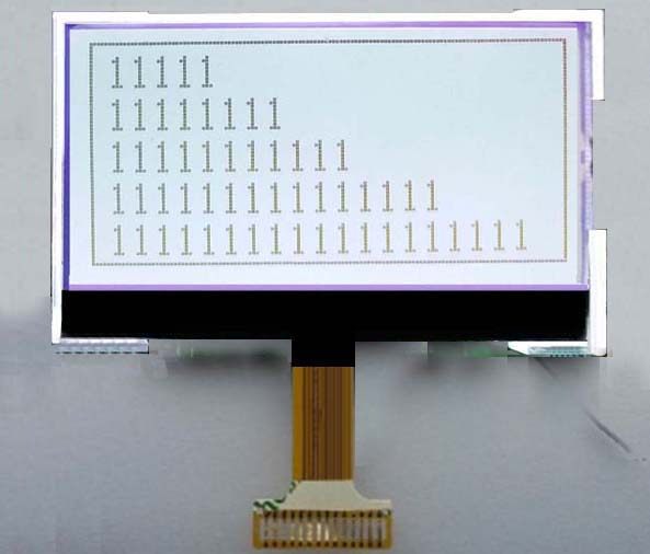 LX-12864B5-1 LCD screen 12864 LCD screen serial port 12864 Liquid crystal 3 3v Force first electronic